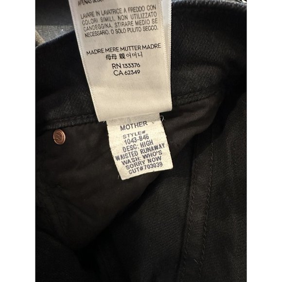 Mother The Runaway Womens Bootcut Leg Stretch Jeans Size 24 High Waisted NWT - Picture 8 of 11
